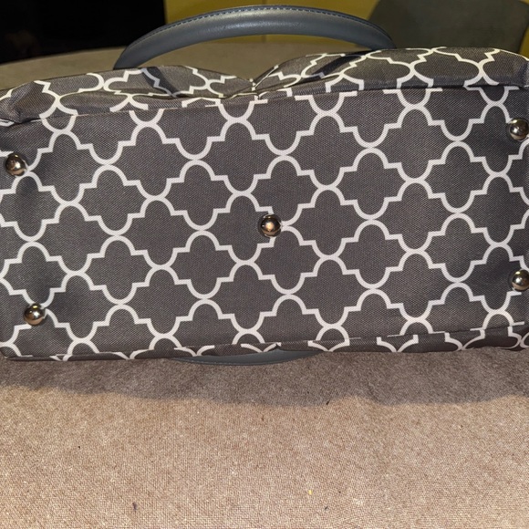 JJ Cole lime green and Gray Baby Bag - Picture 10 of 10